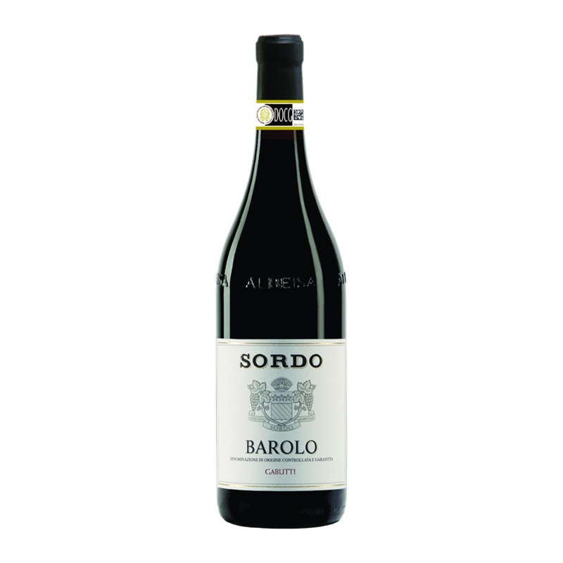 Bottle of Barolo DOCG Gabutti 2017 by Sordo