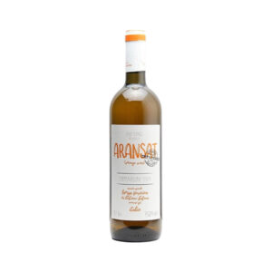 Bottle of Aransat Unfiltered 2023 – Borgo Savaian's modern orange wine.