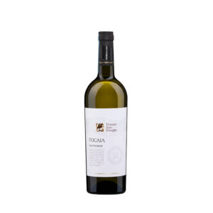 Bottle of Sauvignon IGT Focaia 2023 by Tenuta San Giorgio, a white wine with citrus and herbal aromas.